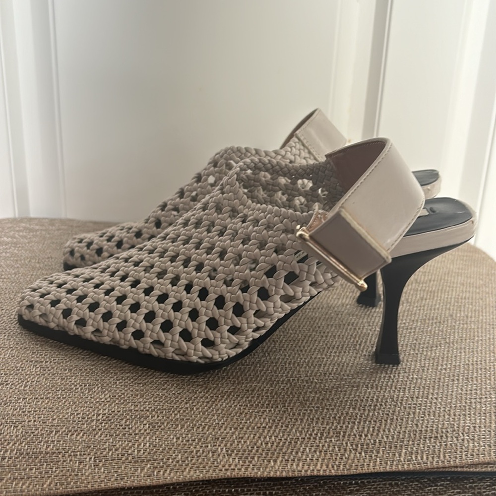 Zara Mesh Heels